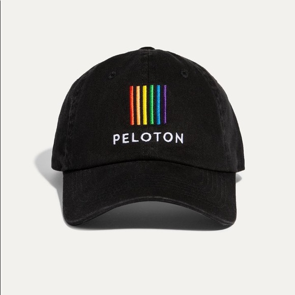 Peloton Accessories - Peloton Pride SnapBack Hat Black Embroidered